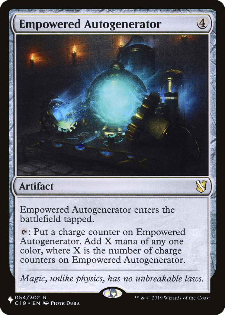 Empowered Autogenerator [The List]-1