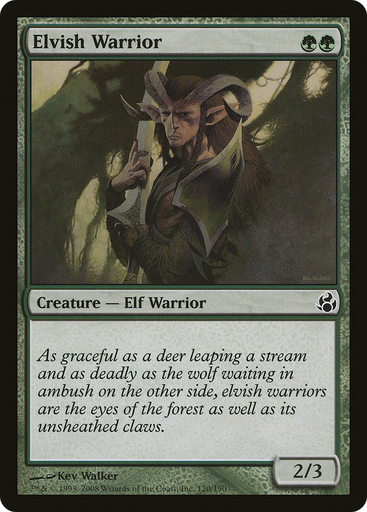 Elvish Warrior [Morningtide]-1