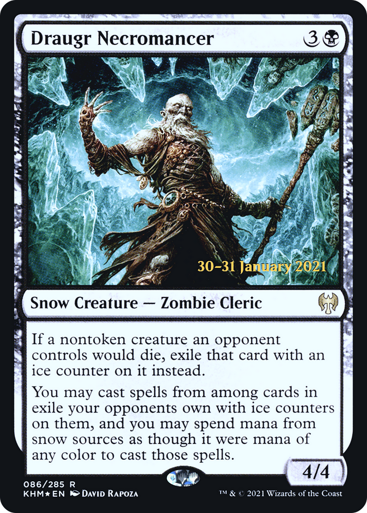 Draugr Necromancer [Kaldheim Prerelease Promos]-1