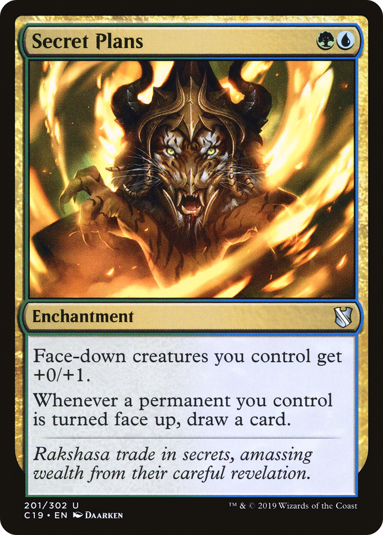 Secret Plans [Commander 2019]-1