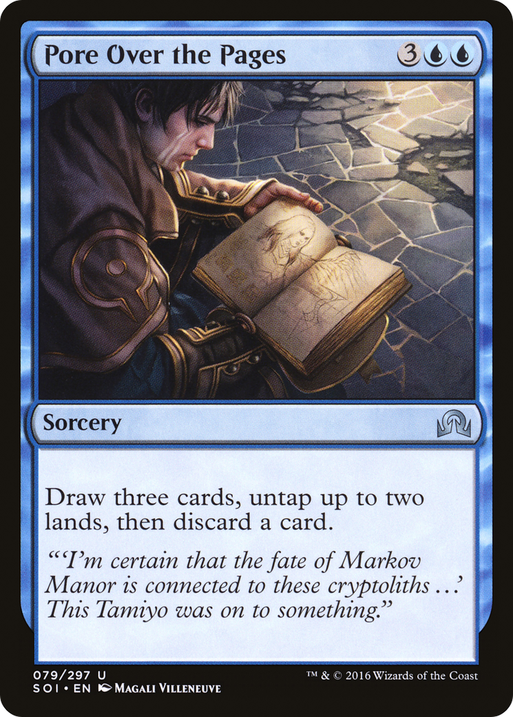 Pore Over the Pages [Shadows over Innistrad]-1