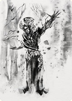 Rustvine Cultivator Art Card [Phyrexia: All Will Be One Art Series]-1