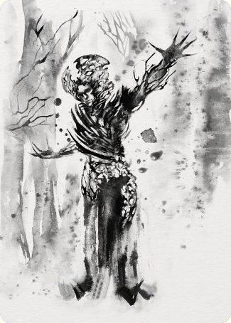 Rustvine Cultivator Art Card [Phyrexia: All Will Be One Art Series]-1