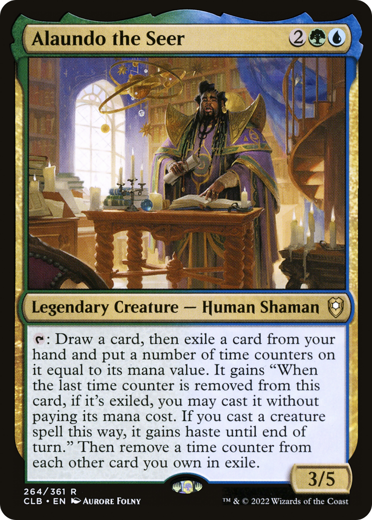 Alaundo the Seer [Commander Legends: Battle for Baldur's Gate]-1