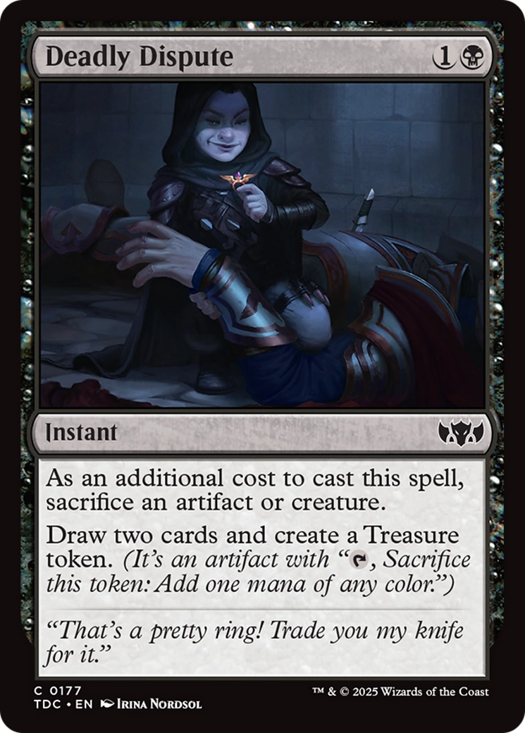 Deadly Dispute [Tarkir: Dragonstorm Commander]-1