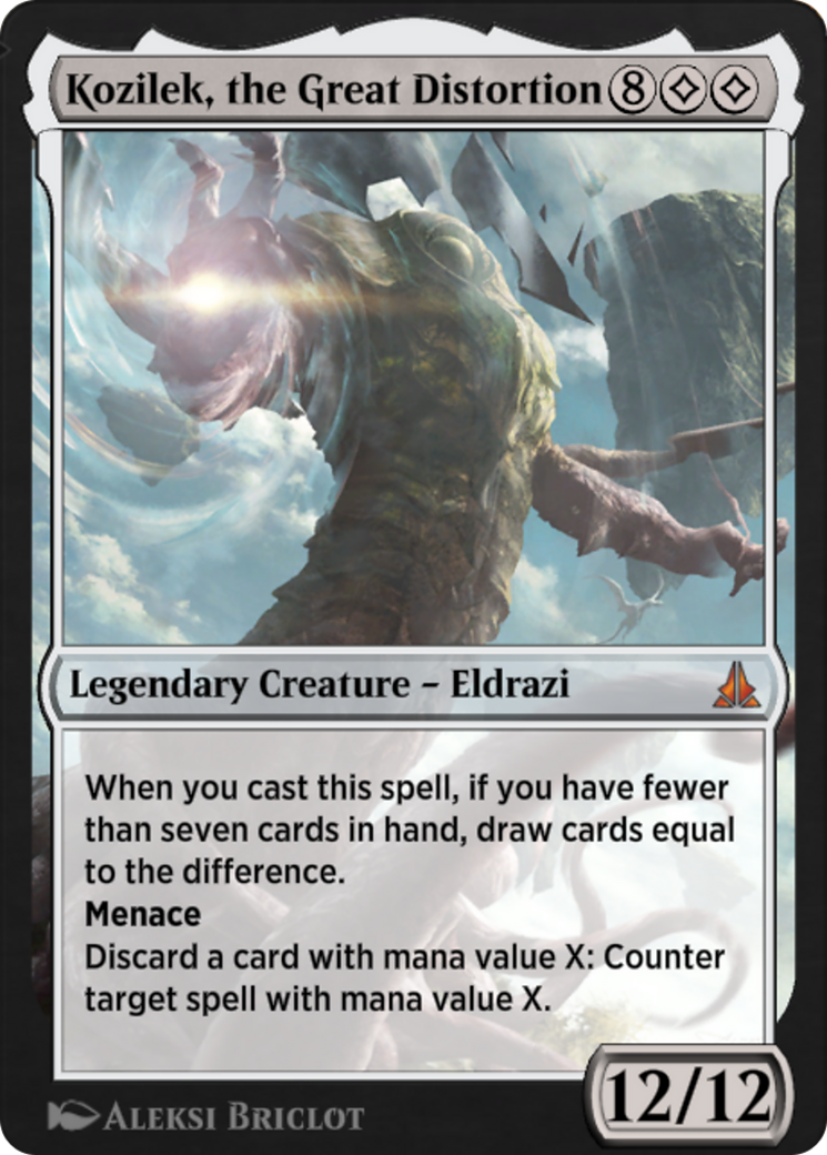 Kozilek, the Great Distortion (EA2-001) - Explorer Anthology 2-1