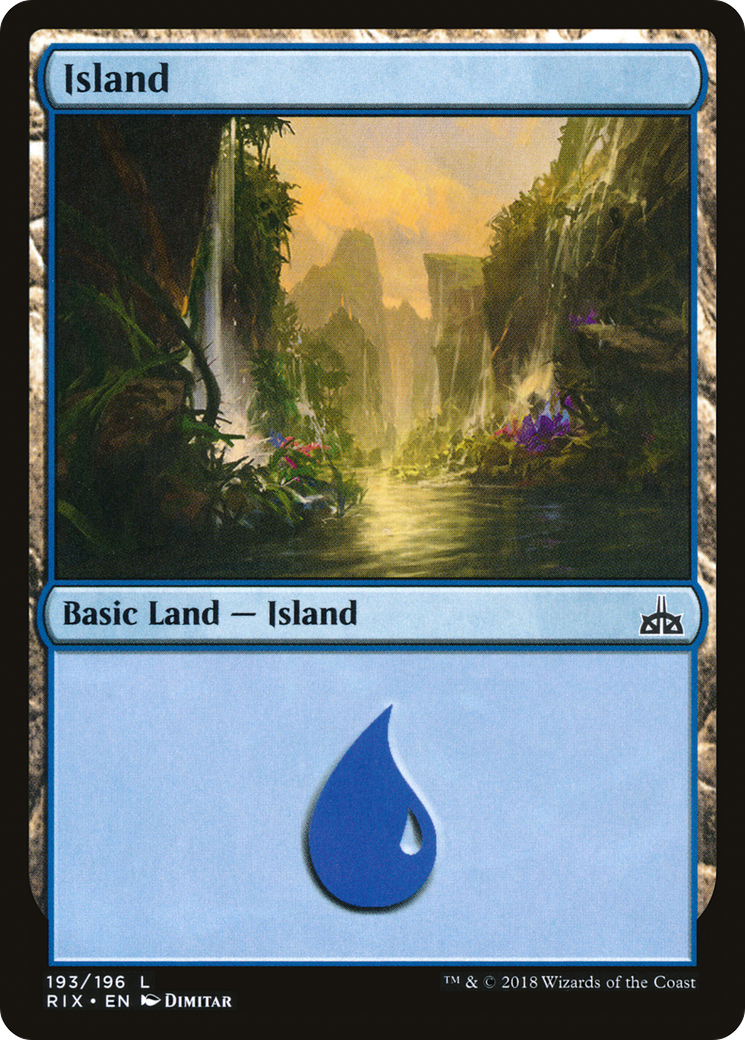 Island (193) [Rivals of Ixalan]-1