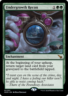 Undergrowth Recon (PPMKM-181) - Murders at Karlov Manor Promos Foil-1