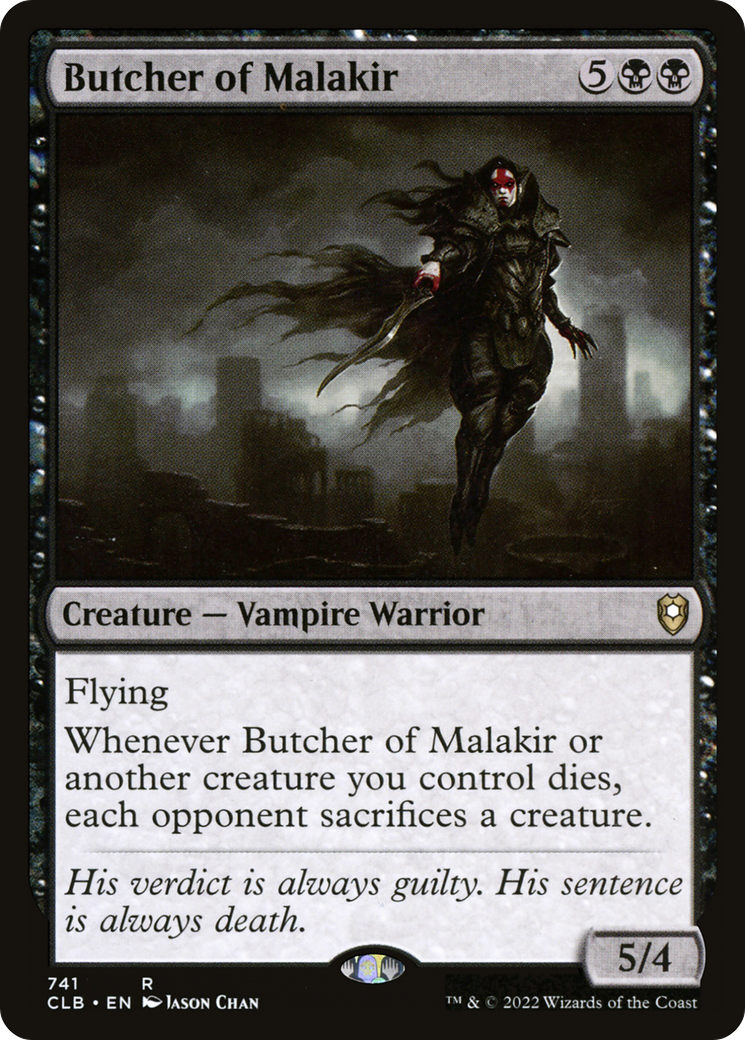 Butcher of Malakir [Commander Legends: Battle for Baldur's Gate]-1