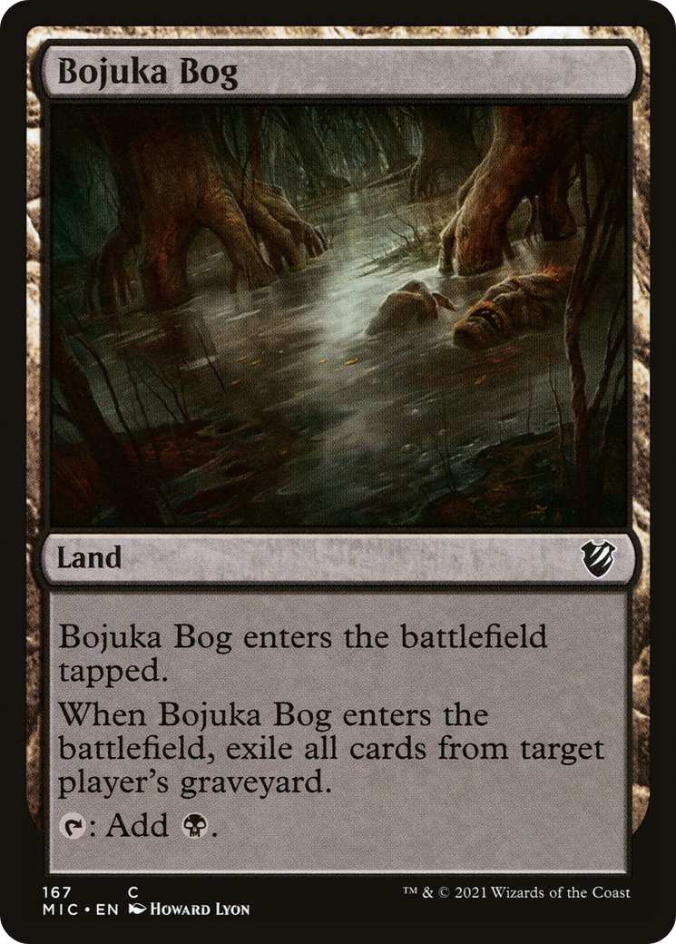 Bojuka Bog [Innistrad: Midnight Hunt Commander]-1