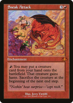 Sneak Attack (Retro) [Dominaria Remastered]-1
