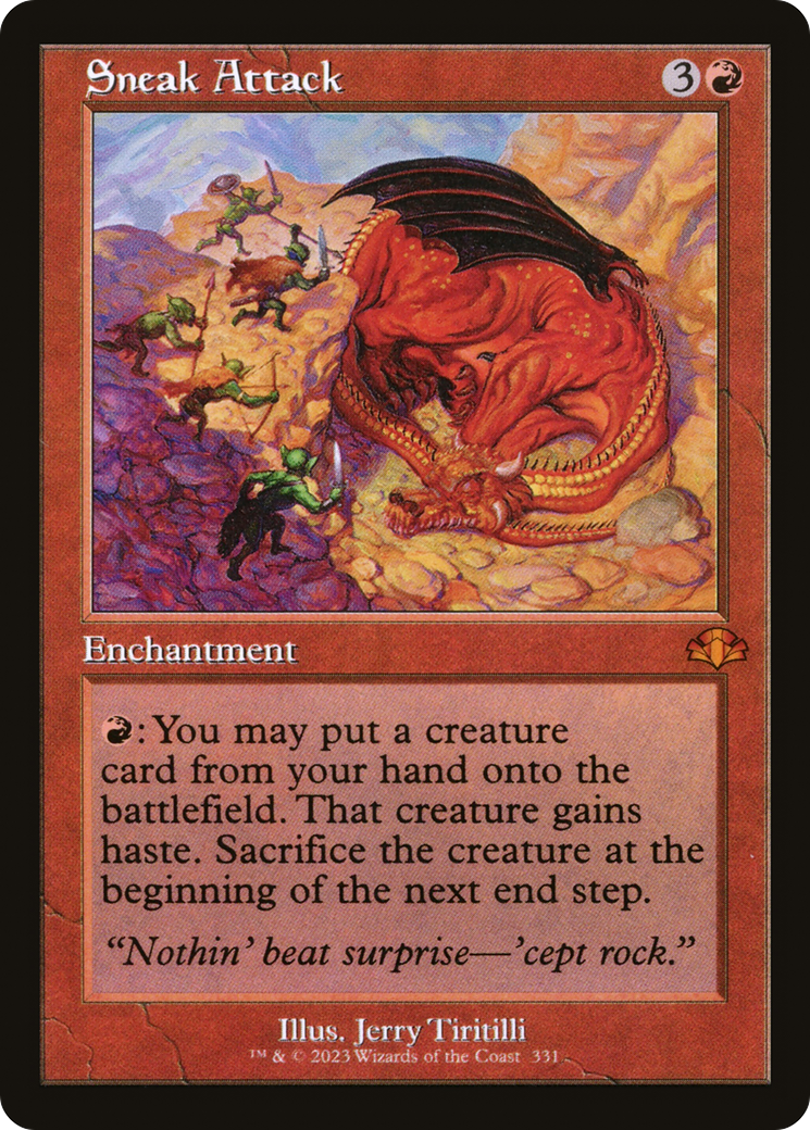 Sneak Attack (Retro) [Dominaria Remastered]-1