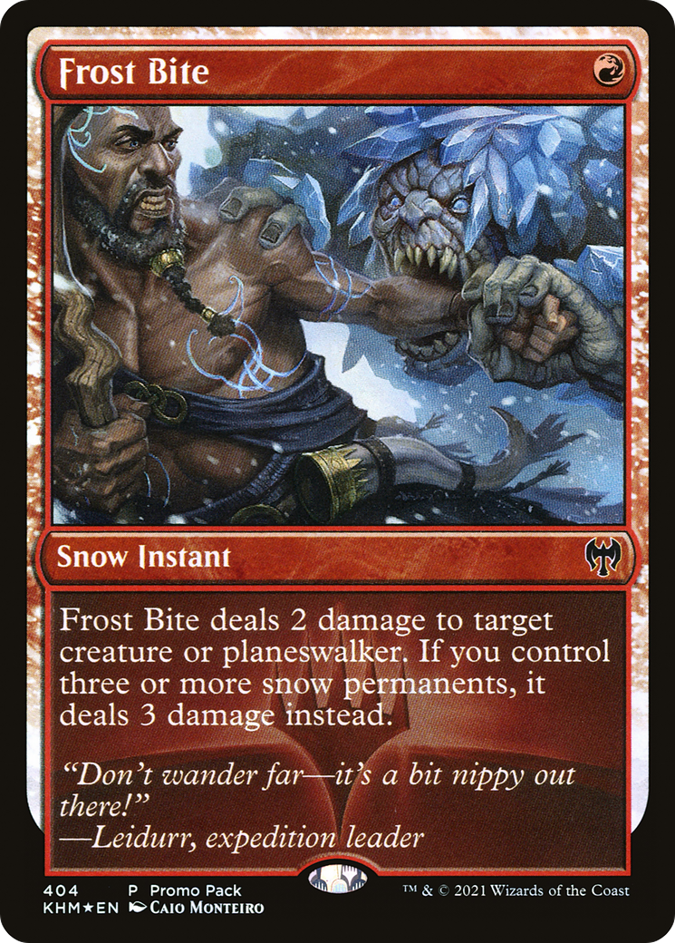 Frost Bite (Promo Pack) [Kaldheim Promos]-1