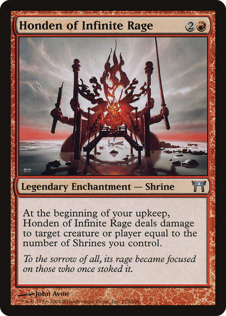 Honden of Infinite Rage [Champions of Kamigawa]-1