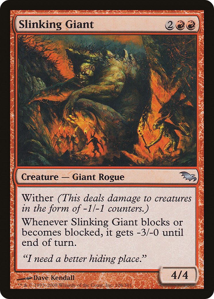 Slinking Giant [Shadowmoor]-1