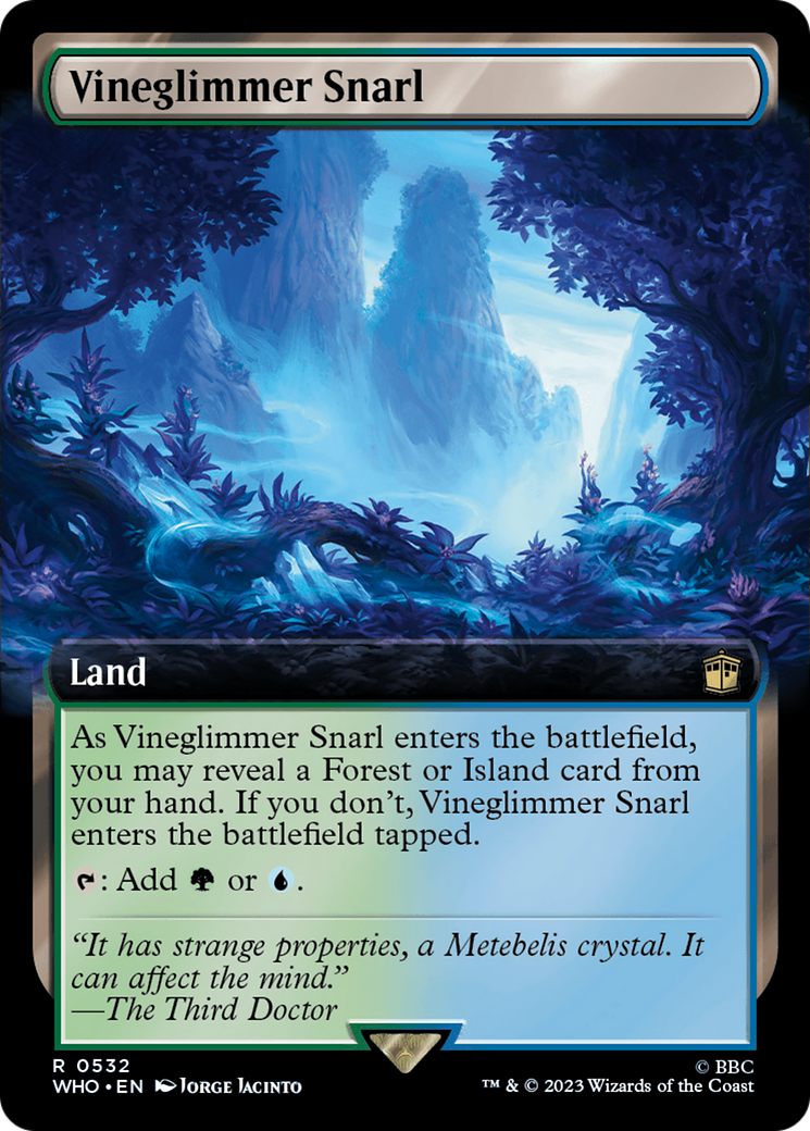 Vineglimmer Snarl (Extended Art) (WHO-532) - Doctor Who: (Extended Art)-1