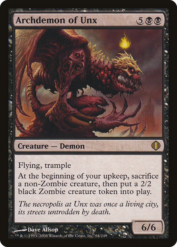 Archdemon of Unx [Shards of Alara]-1
