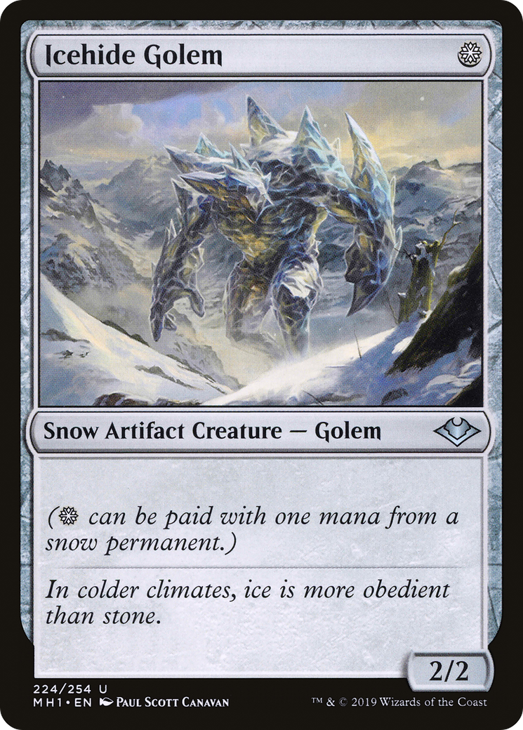Icehide Golem [Modern Horizons]-1