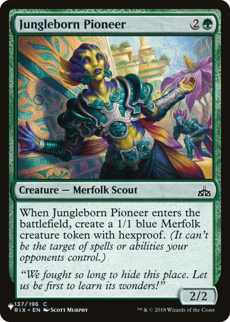 Jungleborn Pioneer [The List]-1