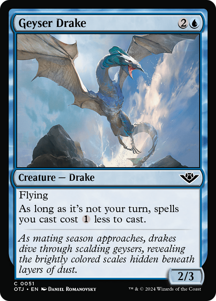 Geyser Drake [Outlaws of Thunder Junction]-1