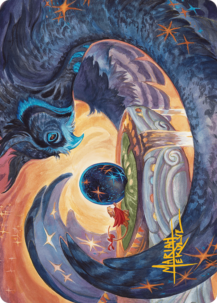 Dawn's Truce // Dawn's Truce (ABLB-041) - Bloomburrow Art Series (Borderless) Foil-3