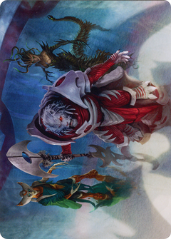 Norn's Decree // Norn's Decree (AONE-006) - Phyrexia: All Will Be One Art Series (Borderless) Foil-3