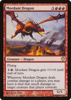 Mordant Dragon [Duel Decks: Knights vs. Dragons]-1