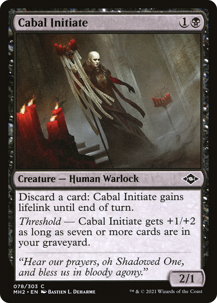 Cabal Initiate [Modern Horizons 2]-1
