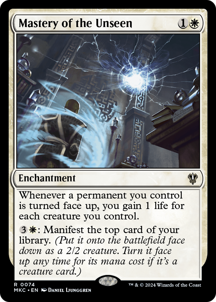 Mastery of the Unseen [Murders at Karlov Manor Commander]-1