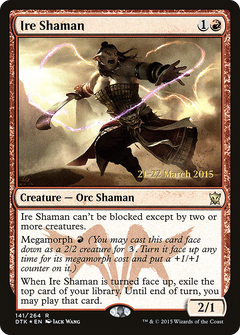 Ire Shaman [Dragons of Tarkir Prerelease Promos]-1