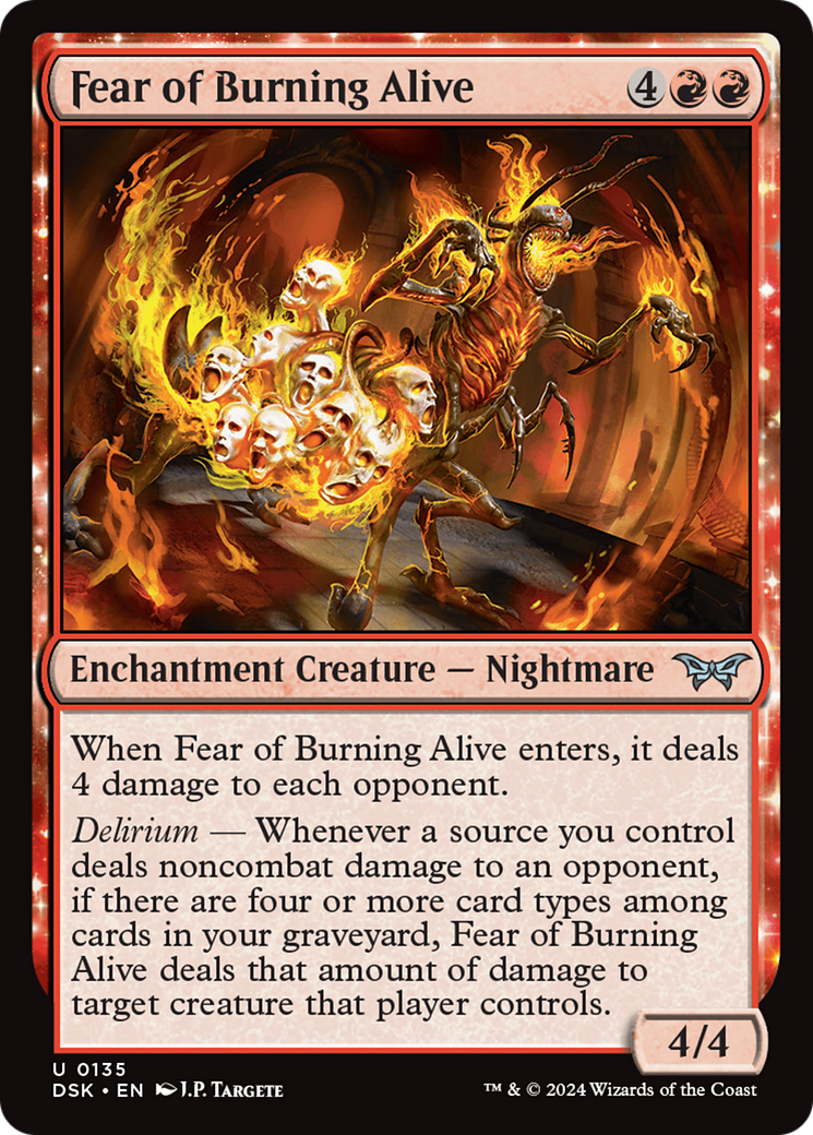 Fear of Burning Alive [Duskmourn: House of Horror]-1