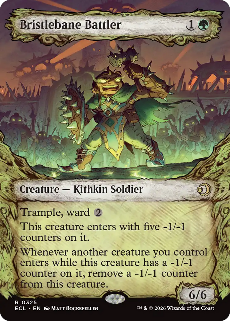 Bristlebane Battler (Showcase) [Lorwyn Eclipsed]-1