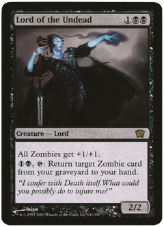 Lord of the Undead (Oversized) [Eighth Edition Box Topper]-1