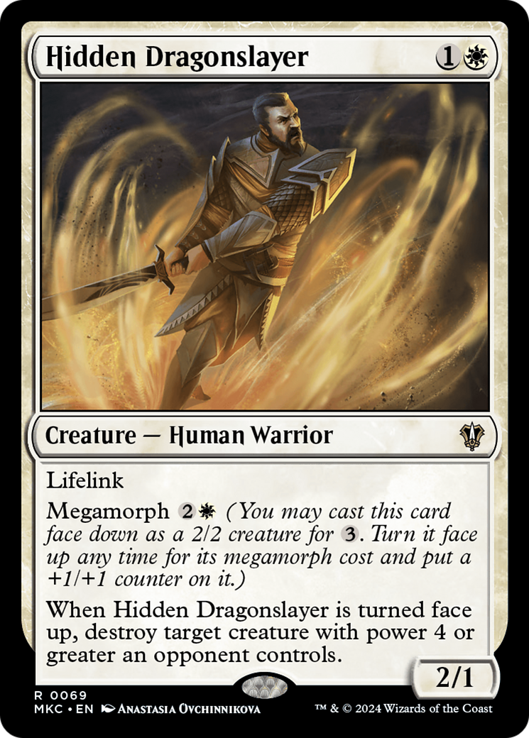 Hidden Dragonslayer [Murders at Karlov Manor Commander]-1