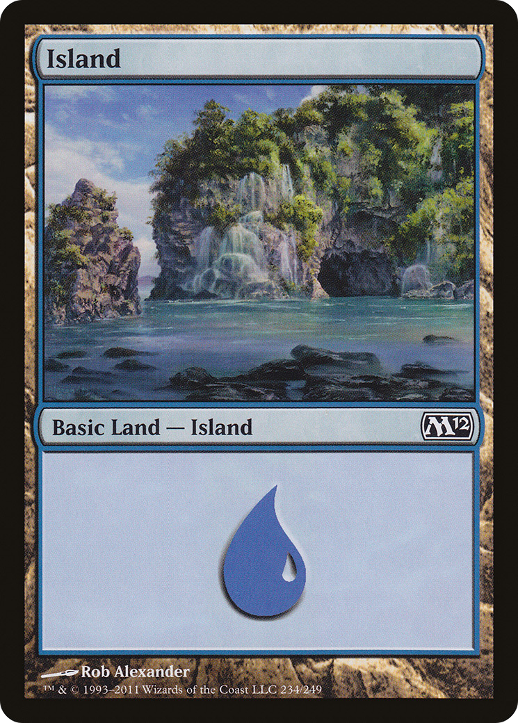 Island (234) [Magic 2012]-1