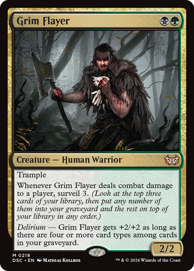 Grim Flayer [Duskmourn: House of Horror Commander]-1