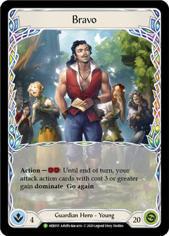 Bravo [HER055] (Promo)  Cold Foil-1