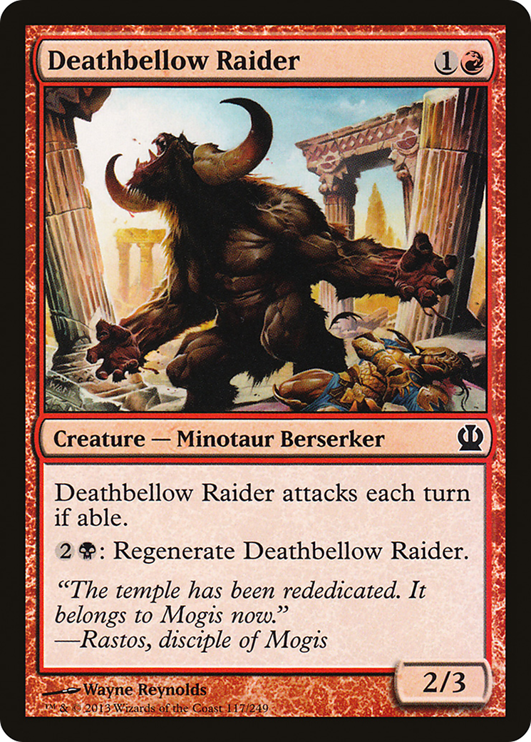 Deathbellow Raider [Theros]-1