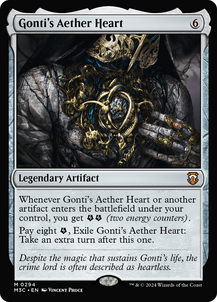 Gonti's Aether Heart [Modern Horizons 3 Commander]-1