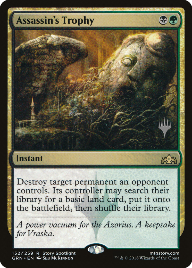 Assassin's Trophy (Promo Pack) [Guilds of Ravnica Promos]-1