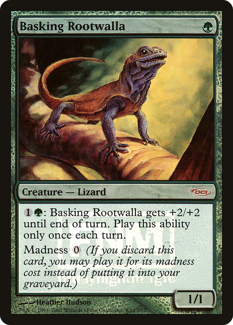 Basking Rootwalla [Friday Night Magic 2007]-1