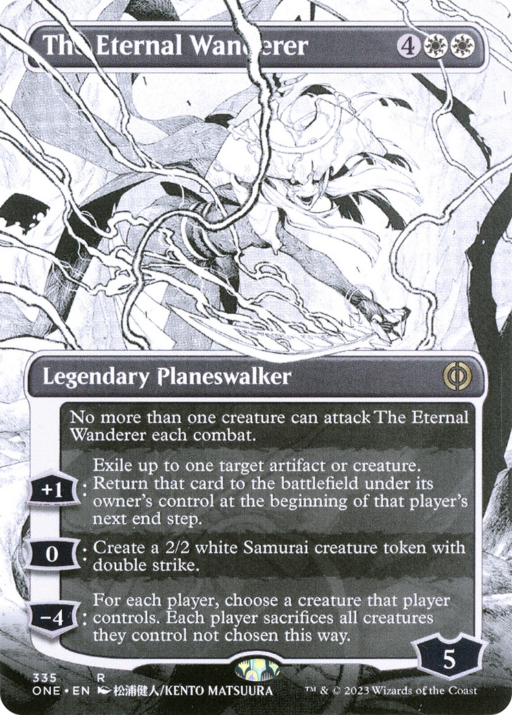 The Eternal Wanderer (Borderless Manga) [Phyrexia: All Will Be One]-1