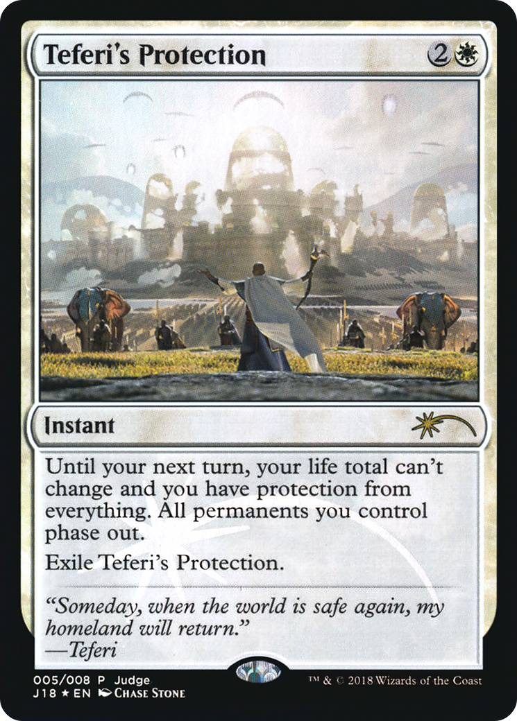Teferi's Protection [Judge Gift Cards 2018]-1