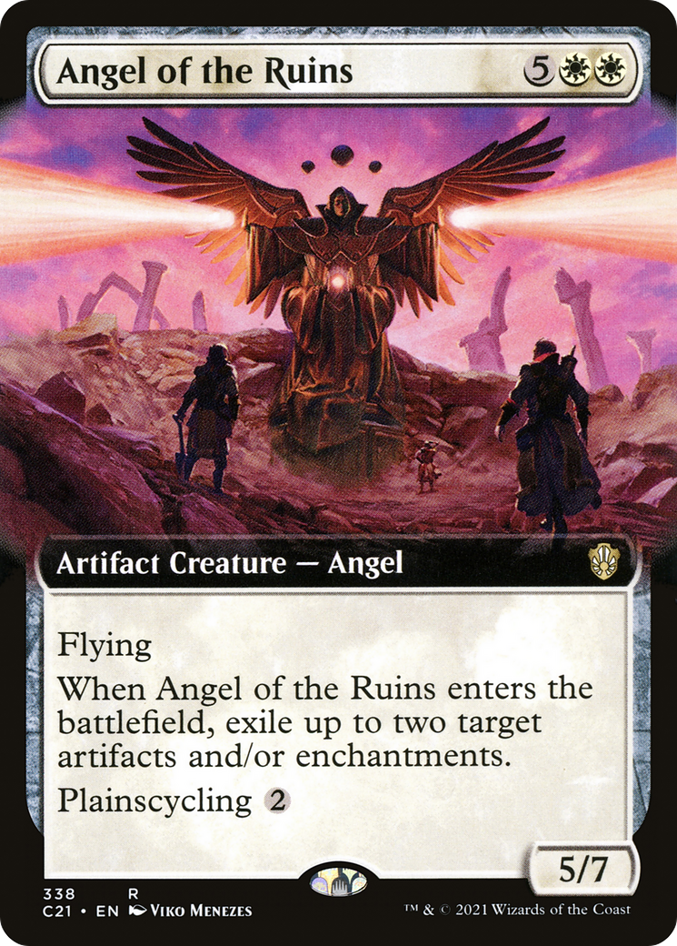 Angel of the Ruins (Extended Art) [Commander 2021]-1