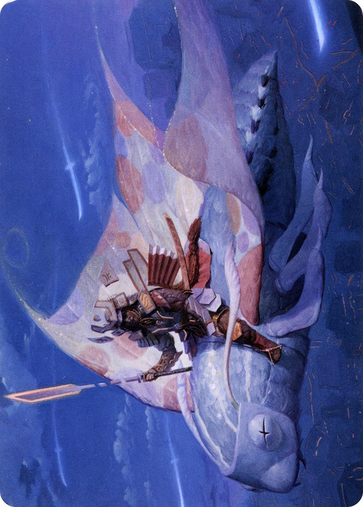 Sky-Blessed Samurai // Sky-Blessed Samurai (ANEO-019) - Neon Dynasty Art Series (Borderless)-3