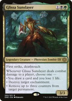 Glissa Sunslayer [Phyrexia: All Will Be One]-1