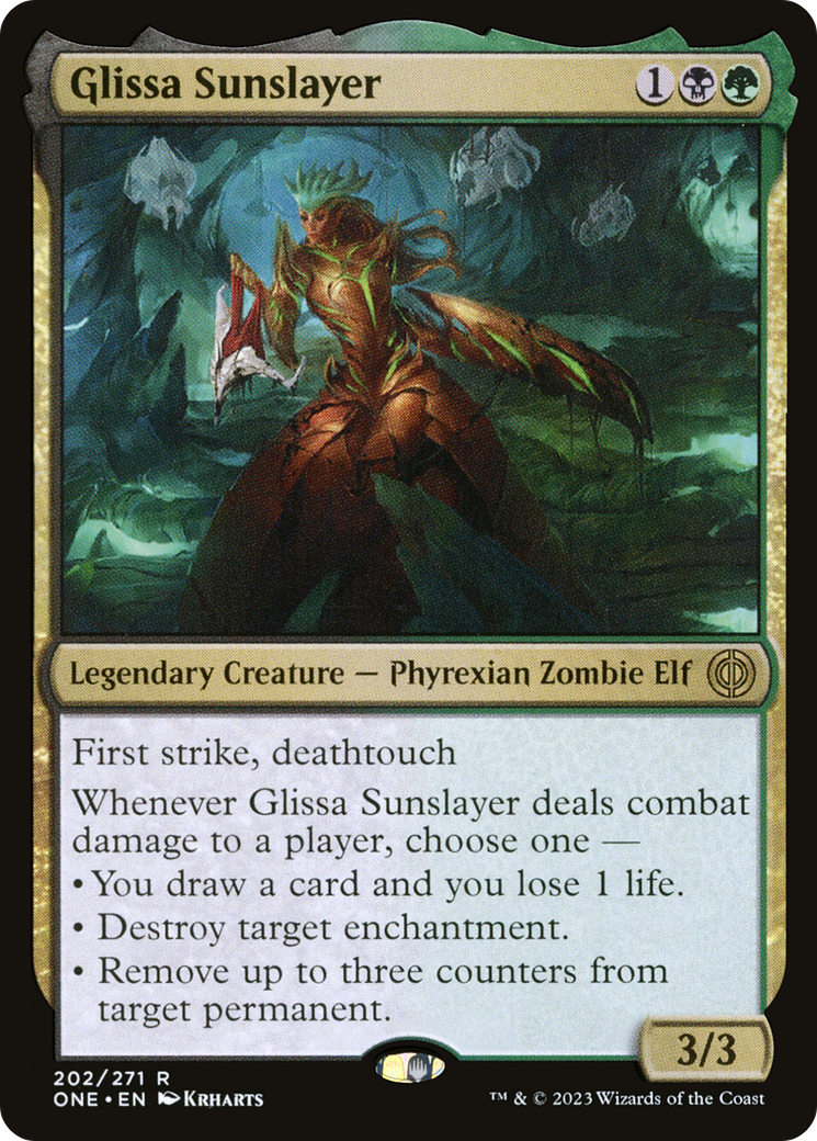 Glissa Sunslayer [Phyrexia: All Will Be One]-1