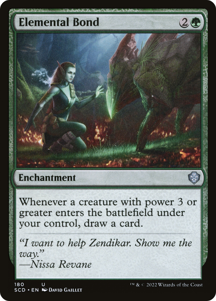 Elemental Bond [Starter Commander Decks]-1
