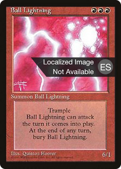 Ball Lightning [Fourth Edition Foreign Black Border]-1
