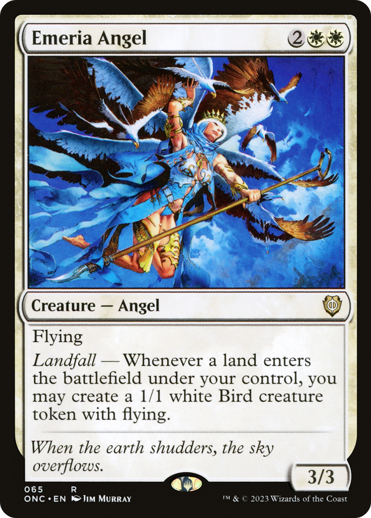 Emeria Angel [Phyrexia: All Will Be One Commander]-1